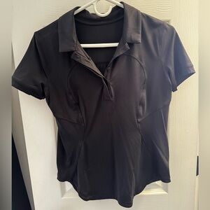 Lululemon Quick Dry Short-Sleeve Polo Shirt